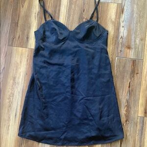 Black Spaghetti Strap Dress